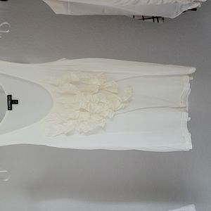 Express off white tank